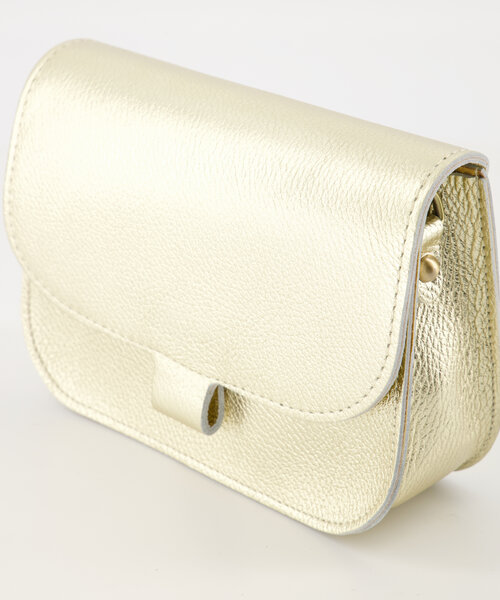 Flora  - Classic Grain - Crossbody tassen - Goud - DL731 - Bronskleurig