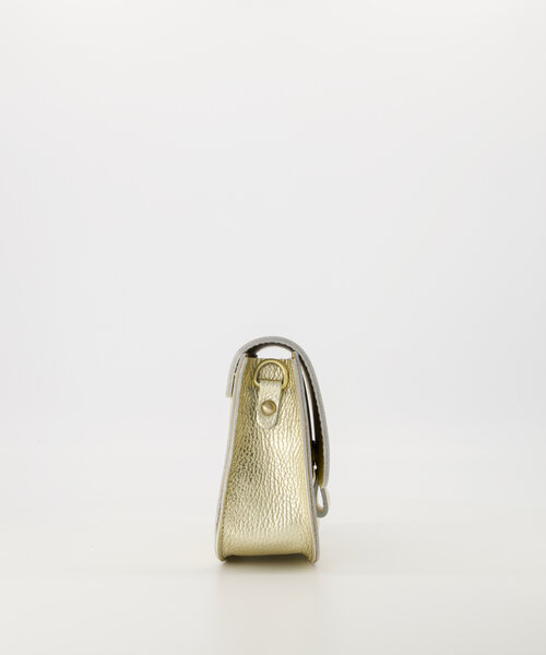 Flora  - Classic Grain - Crossbody tassen - Goud - DL731 - Bronskleurig
