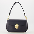 Marissa  - Classic Grain - Hand bags - Blue - Donkerblauw D26 - Gold