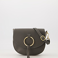 Sevy - Classic Grain - Crossbody bags - Grey - Donkergrijs D27 - Gold