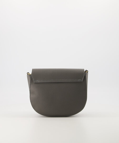 Sevy - Classic Grain - Crossbody bags - Grey - Donkergrijs D27 - Gold
