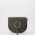 Sevy - Classic Grain - Crossbody bags - Grey - Donkergrijs D27 - Gold