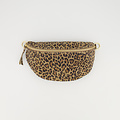 Zoey Big  - Suede - Crossbody bags - Leopard - 24 - Gold