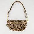 Zoey Big  - Suede - Crossbody bags - Leopard - 24 - Gold