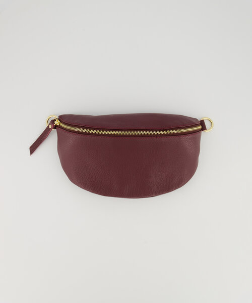 Zoey Big  - Classic Grain - Crossbody tassen - Rood - Bordeaux D54 - Goudkleurig