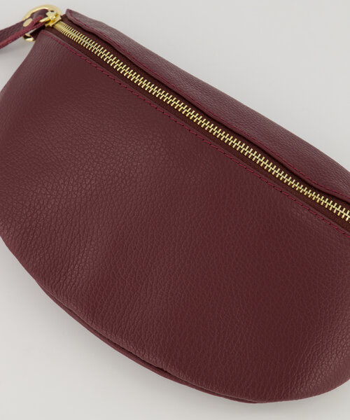 Zoey Big  - Classic Grain - Crossbody tassen - Rood - Bordeaux D54 - Goudkleurig