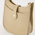 Valerie Medium - Classic Grain - Hand bags - Taupe - D05 - Gold