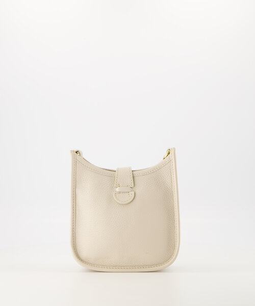 Valerie Medium - Classic Grain - Hand bags - Ecru - D37 - Gold