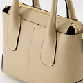 Emma Small - Classic Grain - Hand bags - Taupe - D05 - Gold