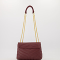 Celine - Classic Grain - Crossbody tassen - Bordeaux - D54 - Goudkleurig