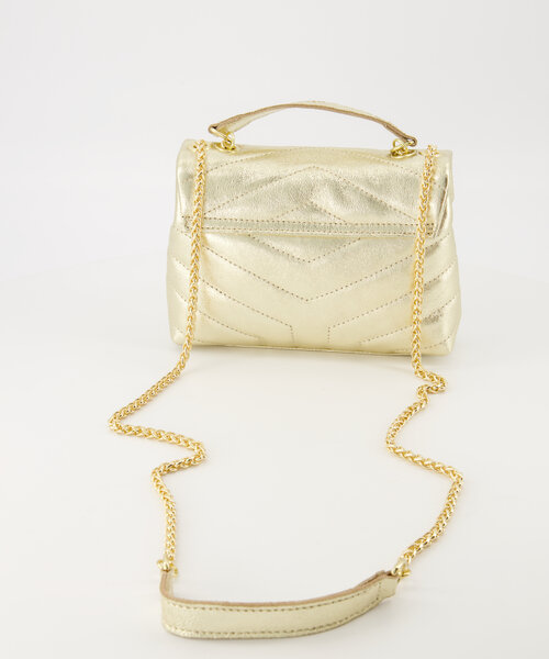 Celine - Metallic - Crossbody tassen - Goud - L003 - Goudkleurig