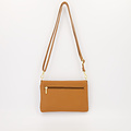 Myra - Classic Grain - Crossbody tassen - Cognac - D1019 - Goudkleurig