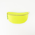 Zoey Big  - Classic Grain - Crossbody tassen - Groen - Lime T0340 - Goudkleurig