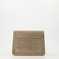 Fenna - Suede - Crossbody tassen - Taupe - 46 - Goudkleurig