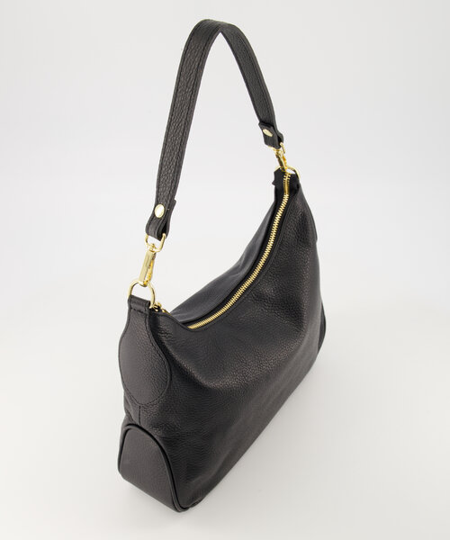 Melina - Classic Grain - Hand bags - Black - D28 - Gold