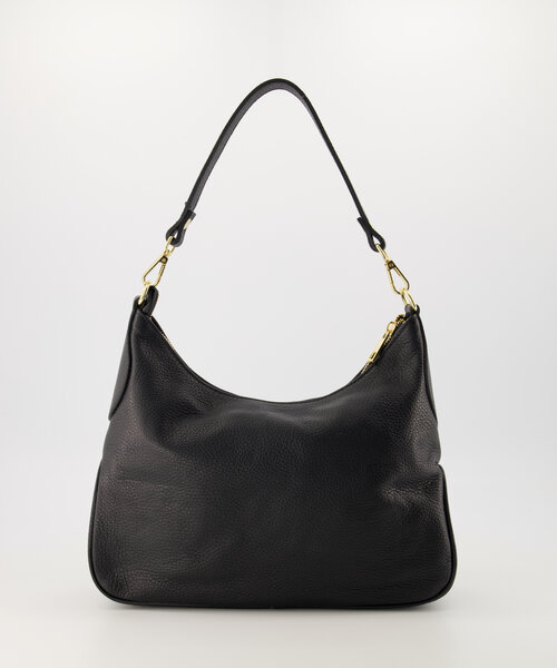 Melina - Classic Grain - Hand bags - Black - D28 - Gold