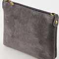 Ariel - Suede - Crossbody tassen - Grijs - Donkergrijs 20 - Bronskleurig