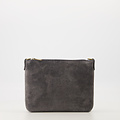 Ariel - Suede - Crossbody tassen - Grijs - Donkergrijs 20 - Bronskleurig