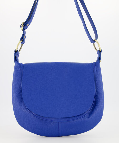 Rhode - Classic Grain - Crossbody tassen - Blauw - D22 - Bronskleurig