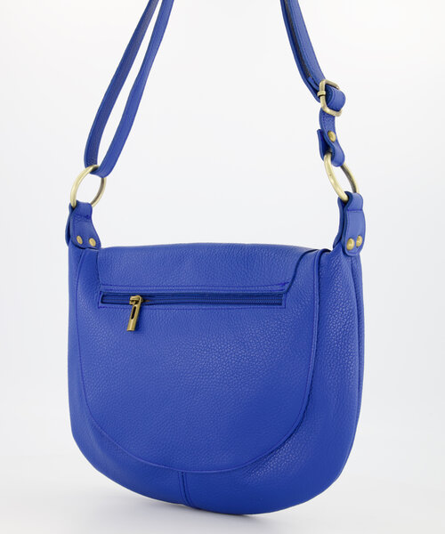 Rhode - Classic Grain - Crossbody tassen - Blauw - D22 - Bronskleurig