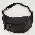 Muk - Washed leather - Crossbody bags - Black -  - Bronze
