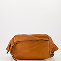 Cosmo - Gewassen leer - Crossbody tassen - Cognac -  - Bronskleurig
