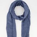 Melody -  - Effen sjaals - Blauw - Donkerblauw -