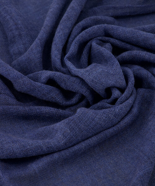 Melody -  - Effen sjaals - Blauw - Donkerblauw -