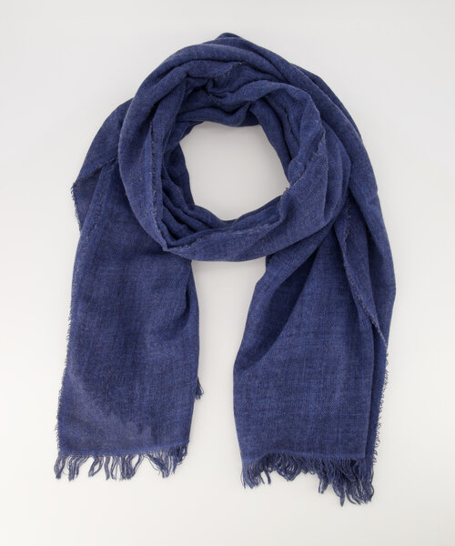 Melody -  - Effen sjaals - Blauw - Donkerblauw -
