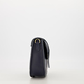 Maan - Classic Grain - Crossbody tassen - Donkerblauw - D26 - Goudkleurig