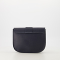 Maan - Classic Grain - Crossbody tassen - Donkerblauw - D26 - Goudkleurig