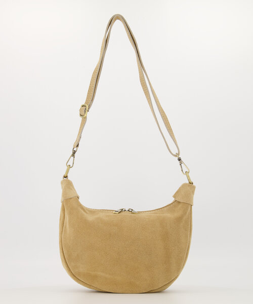 Elsie - Suede - Crossbody bags - Sand - 4 - Bronze