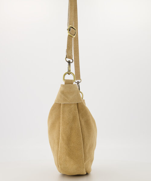 Elsie - Suede - Crossbody bags - Sand - 4 - Bronze