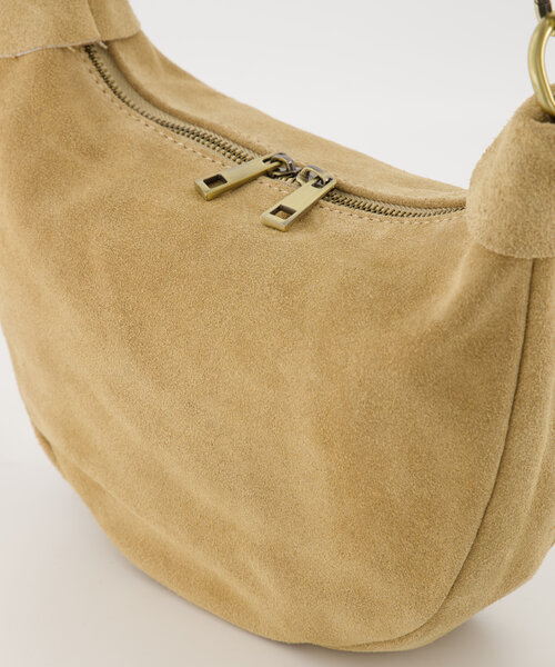 Elsie - Suede - Crossbody bags - Sand - 4 - Bronze