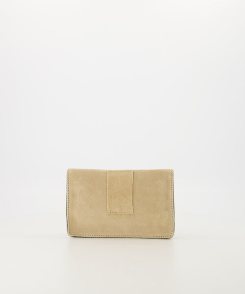 Laura - Suede - Crossbody bags - Beige - 4 - Bronze