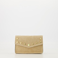 Laura - Suede - Crossbody bags - Beige - 4 - Bronze