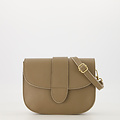 Maan - Classic Grain - Crossbody tassen - Taupe - D40 - Goudkleurig
