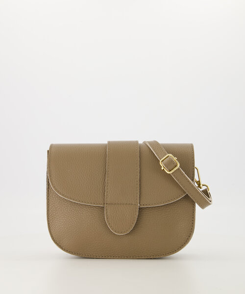Maan - Classic Grain - Crossbody bags - Taupe - D40 - Gold