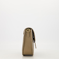 Maan - Classic Grain - Crossbody tassen - Taupe - D40 - Goudkleurig