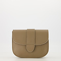 Maan - Classic Grain - Crossbody tassen - Taupe - D40 - Goudkleurig