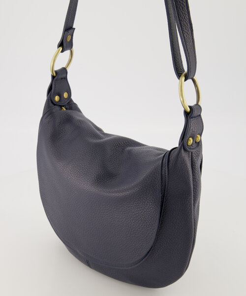 Rhode - Classic Grain - Crossbody tassen - Donkerblauw - D26 - Bronskleurig