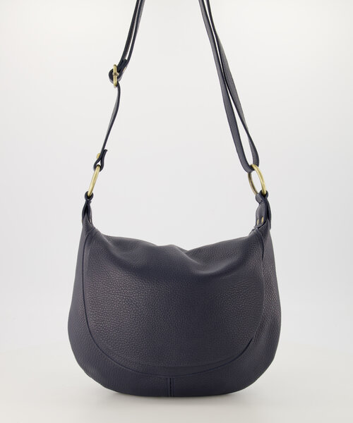 Rhode - Classic Grain - Crossbody tassen - Donkerblauw - D26 - Bronskleurig