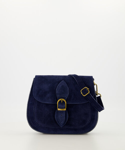 Sola - Bags - Suede - Dark Blue 22