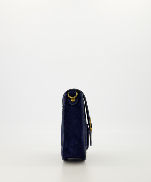 Sola - Bags - Suede - Dark Blue 22