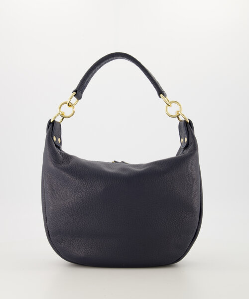 Sasha - Classic Grain - Shoulder bags - Dark Blue - D26 - Gold
