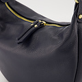 Sasha - Classic Grain - Shoulder bags - Dark Blue - D26 - Gold