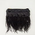 Adele -  - Clutch - Black -  - Gold