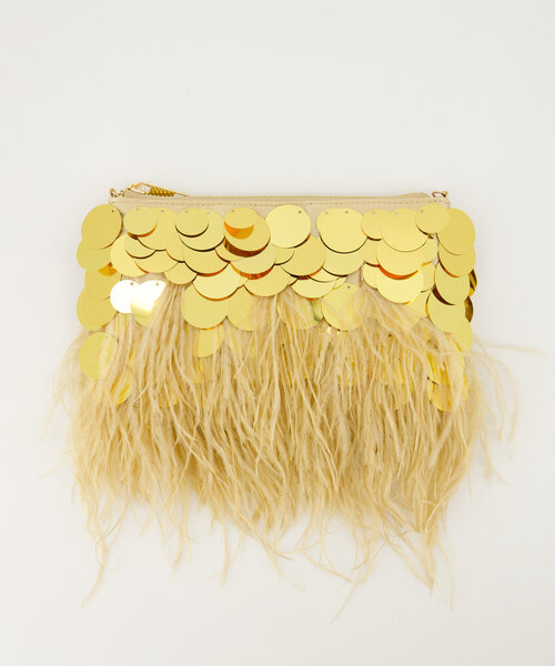 Adele -  - Clutch - Gold -  - Gold
