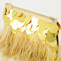 Adele -  - Clutch - Gold -  - Gold