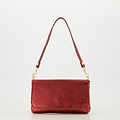 Lara - Metallic - Clutch - Bordeaux - L528 - Gold